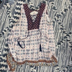 EN Créme Sun Dress | Size: M